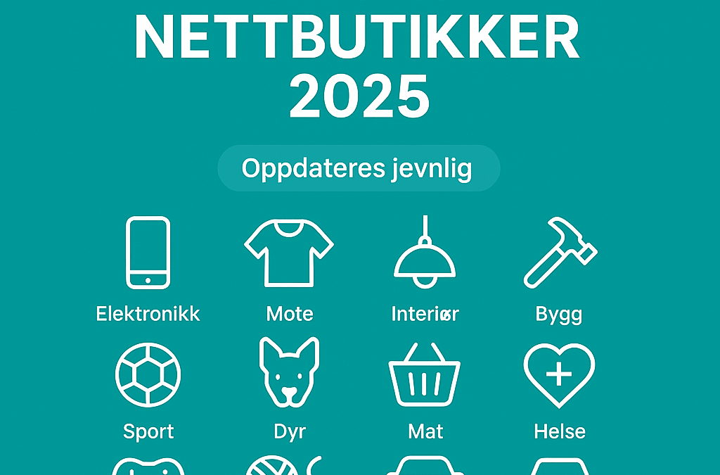 Beste norske nettbutikker 2025